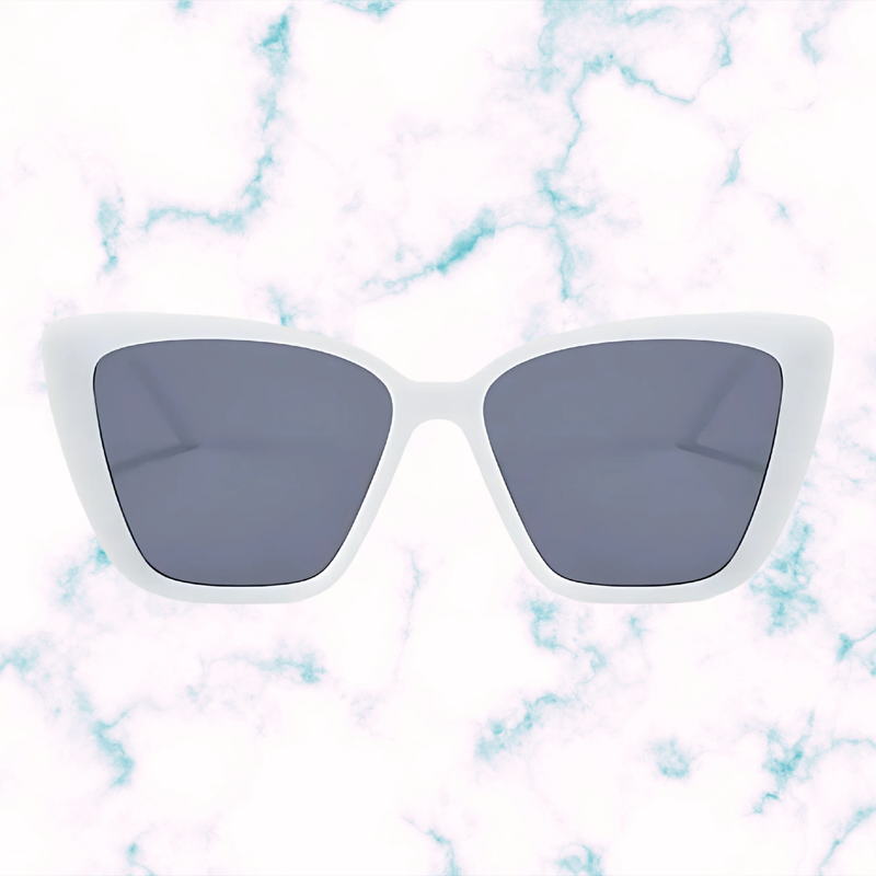 WHITE MONOGRAM RECTANGLE